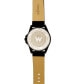 ფოტო #4 პროდუქტის Men's Watch, 48MM Black Case, Compass Directions on Bezel, White Dial, Black Arabic Numerals, Multi-Function Date and Second Hand Subdials, Black Strap