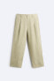 FADED LYOCELL - LINEN TROUSERS