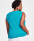 Plus Size Textured O-Ring Top, Created for Macy's