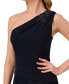 ფოტო #6 პროდუქტის Petite Beaded Ruffled One-Shoulder Gown