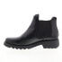 Фото #3 товара Fly London Rika RIKA894FLY-000 Womens Black Leather Lace Up Chelsea Boots 39