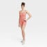 Фото #1 товара Women's Open Back Bodysuit - JoyLab Coral Pink L