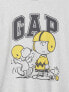 Фото #4 товара Gap Logo Peanuts Graphic T-Shirt