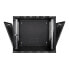 LogiLink W15B54B - Wall mounted rack - 15U - 50 kg - 21 kg - Black