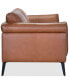 Фото #5 товара Keery 94" Leather Sofa, Created for Macy's