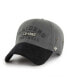 Фото #1 товара Men's Charcoal Las Vegas Raiders Ridgeway Clean Up Adjustable Hat