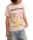 ფოტო #4 პროდუქტის Women's Rolling Stones Satisfaction Boyfriend Cotton T-Shirt