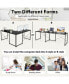 Фото #13 товара 95 Inch 2-Person L-Shaped Long Reversible Computer Desk with Monitor Stand