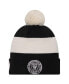 Фото #1 товара Men's Black Inter Miami CF 2024 Kick Off Collection Cuffed Knit Hat with Pom