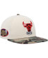 ფოტო #2 პროდუქტის Men's Cream, Camo Chicago Bulls Hardwood Classics 1996 NBA Finals Off White Camo Fitted Hat