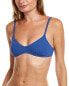 Solid & Striped The Rachel Belt Bikini Top Women's Blue Xxs