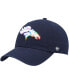 Фото #1 товара Men's Navy Denver Broncos Pride Clean Up Adjustable Hat