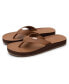 Фото #1 товара Men's Zensole Kinderz Faux Leather Flip-Flop Thong Sandals