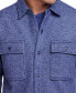 Men's Mixy Regular-Fit Fleece-Lined Shirt Jacket, Created for Macy's