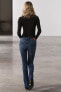 Zw collection bootcut mid-rise contour jeans