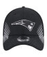 Фото #3 товара Men's Black New England Patriots Active 39THIRTY Flex Hat