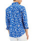 Фото #2 товара Men's Vinta Floral Poplin Long Sleeve Button-Down Shirt, Created for Macy's