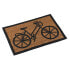 Дверной Коврик Versa Велосипед Чёрный Кокосовое волокно 40 x 2 x 60 cm