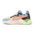 Фото #3 товара Puma RsX Wotb Lace Up Womens Multi Sneakers Casual Shoes 39251401