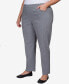 Фото #3 товара Plus Size Point of View Shaping Tummy Control Flat Front Average Length Pants