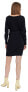 Women´s dress VMHOLLYREM Regular Fit LS V-NECK DRESS GA NOOS 10269251 Black
