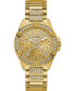 ფოტო #1 პროდუქტის Unisex Gold-Tone Stainless Steel Bracelet Watch 40mm