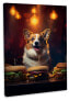 Фото #1 товара Leinwandbild Dog and the Burgers