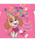 ფოტო #3 პროდუქტის Toddler Girls Skye Rubble Chase Marshall Birthday T-Shirt