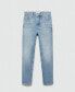 ფოტო #2 პროდუქტის Women's Claudia Slim Crop Waxed Jeans