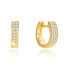 Timeless gold-plated earrings AGUC2609-GOLD