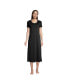 Фото #1 товара Women's Supima Cotton Short Sleeve Midcalf Nightgown Dress