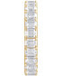 ფოტო #4 პროდუქტის Certified Lab Grown Diamond Emerald-Cut Eternity Band (3 ct. t.w.) in 14k Gold