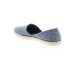 Фото #6 товара Miz Mooz Costa Womens Gray Canvas Slip On Loafer Flats Shoes 6