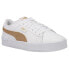Фото #2 товара Puma RsFast Limits Platform Womens Brown, White Sneakers Casual Shoes 388240-01