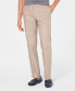 Фото #1 товара Alfani Men's AlfaTech Classic-Fit Chino Pants Khaki 36WX32L