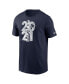 Фото #3 товара Men's Navy Dallas Cowboys 2021 NFL Playoffs Bound T-shirt