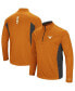 Фото #1 товара Men's Texas Orange Texas Longhorns Audible Quarter-Zip Windshirt