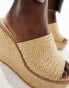 Фото #2 товара ALDO Midsommar platform wedge mules in open natural