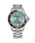 Men's Aquadiver Silver-tone Stainless Steel , Two-Tone Dial , 51mm Round Watch
