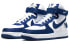 Фото #4 товара Nike Air Force 1 High EMB "Dodgers" 耐磨防滑 高帮 板鞋 男款 白蓝 / Кроссовки Nike Air Force DC8168-100