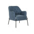 Фото #1 товара Кресло DKD Home Decor Синий Чёрный Металл 65 x 73 x 79,5 cm