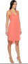 Фото #4 товара Heather 241146 Womens Silk Scoop Neck Sleeveless Tank Dress Melon Size X-Large