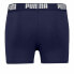Фото #2 товара плавки-шорты для мальчиков Puma Swim Logo Темно-синий