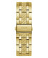 Фото #5 товара Guess Herren Multifunkion Armbanduhr RESISTANCE gold, blau 44 mm GW0714G2