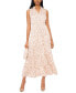 Фото #4 товара Платье макси с принтом на горловине и подоле от 1.State