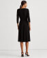 ფოტო #2 პროდუქტის Surplice Jersey Dress