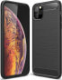 Фото #1 товара Чехол для смартфона Прочный Углеродный iPhone 11 PRO MAX Черный Uni