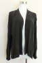 Jons New York Women's New Open Front Cardigan Charcoal Heather Size M