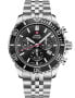 Фото #2 товара Swiss Military SM34103.01 Mens Watch Sport Chronograph 43mm 10ATM