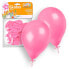 GENERICO Pack 12 Pink Balloons 23 cm